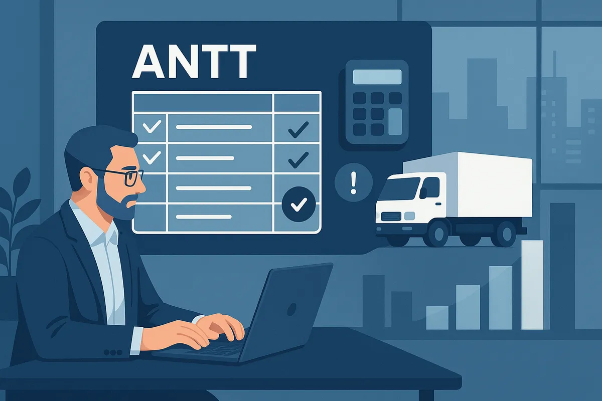 Tabela ANTT 2026: o que é, como calcular o frete mínimo e valores atualizados