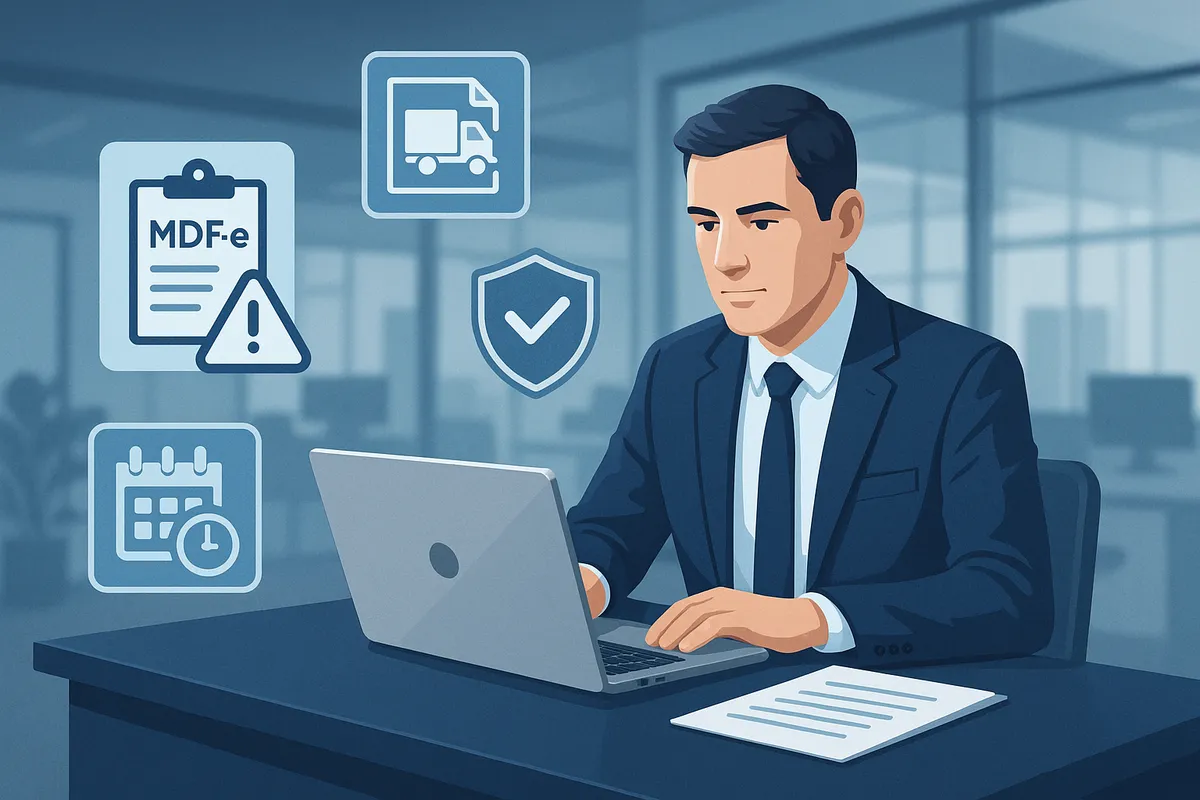 MDFe em Contingência: O Que É, Quando Emitir e Como Regularizar